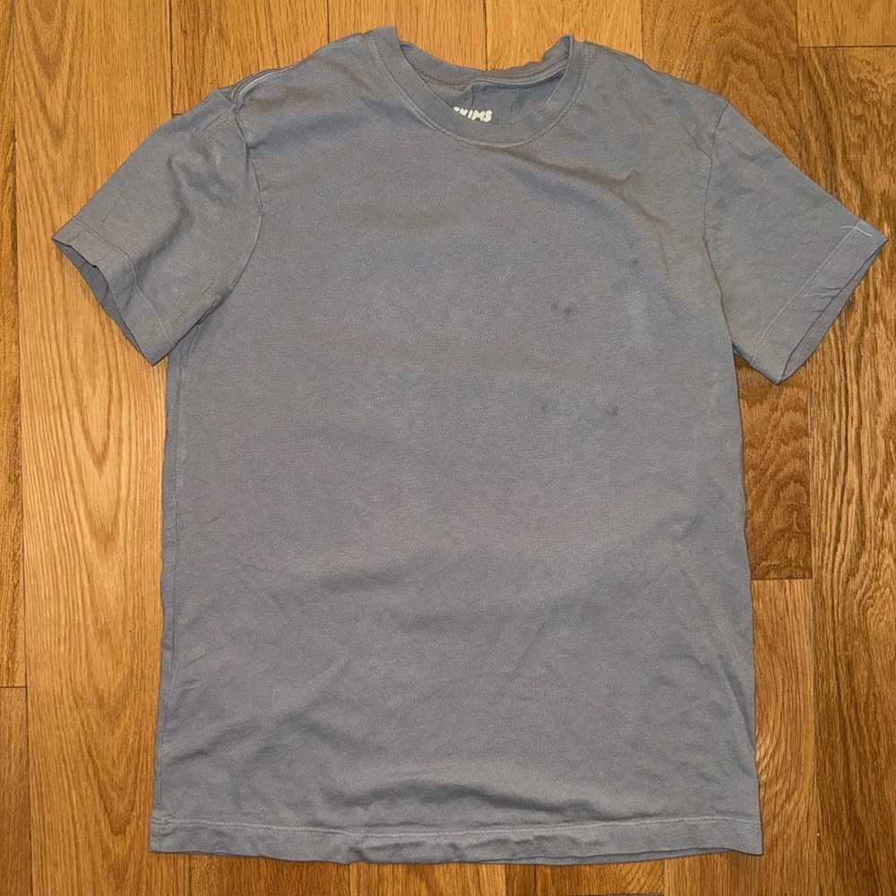 SKIMS Cotton Mens Classic T-shirt | Pacific